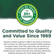 Swanson Apple Cider Vinegar 1250mg - 180 Capsules