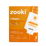 Zooki Marine Collagen 5000mg Mango Peach liquid sachets 30 x 15ml retail box