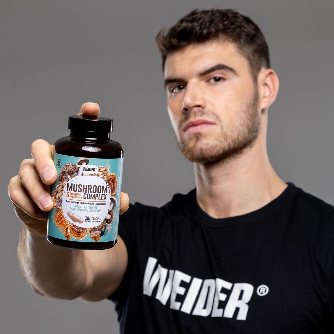 WEIDER Mushroom Complex – 180 Vegan Capsules