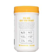 Back image: Vital Proteins Collagen Coffee Creamer vanilla powder tub 305g