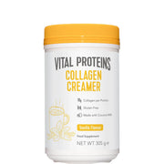 Front image: Vital Proteins Collagen Coffee Creamer vanilla powder tub 305g